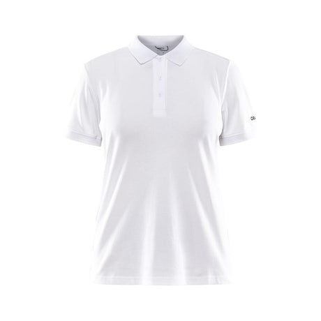 Core Blend Polo Shirt W - White - Front