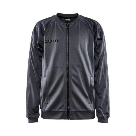 Team Wct Jacket Jr - Dark Grey - Front