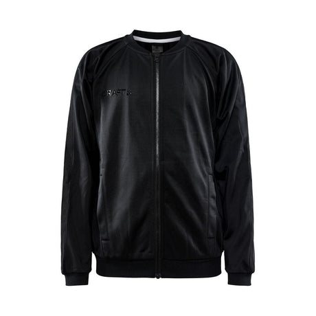Team Wct Jacket Jr - Black - Front