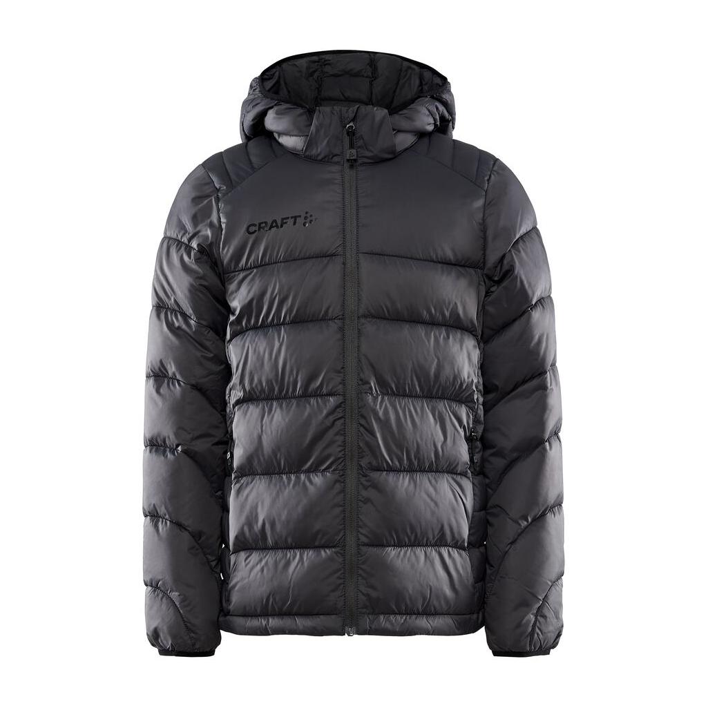 Core Explore Isolate Jacket Jr - Dark Grey - Front