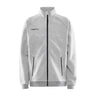 Core Soul Full Zip Jkt Jr - Grey Melange - Front