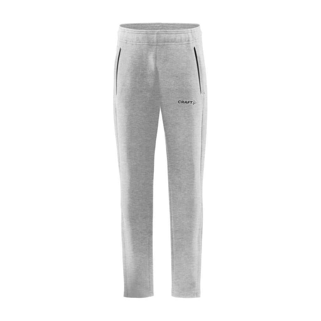 Core Soul Zip Sweatpants Jr - Grey Melange - Front