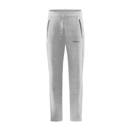Core Soul Zip Sweatpants Jr - Grey Melange - Front