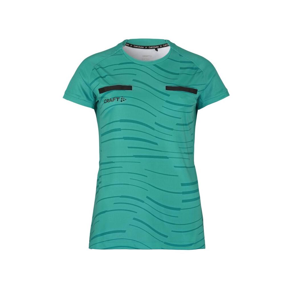 Evolve Referee Jersey W - Green - Front