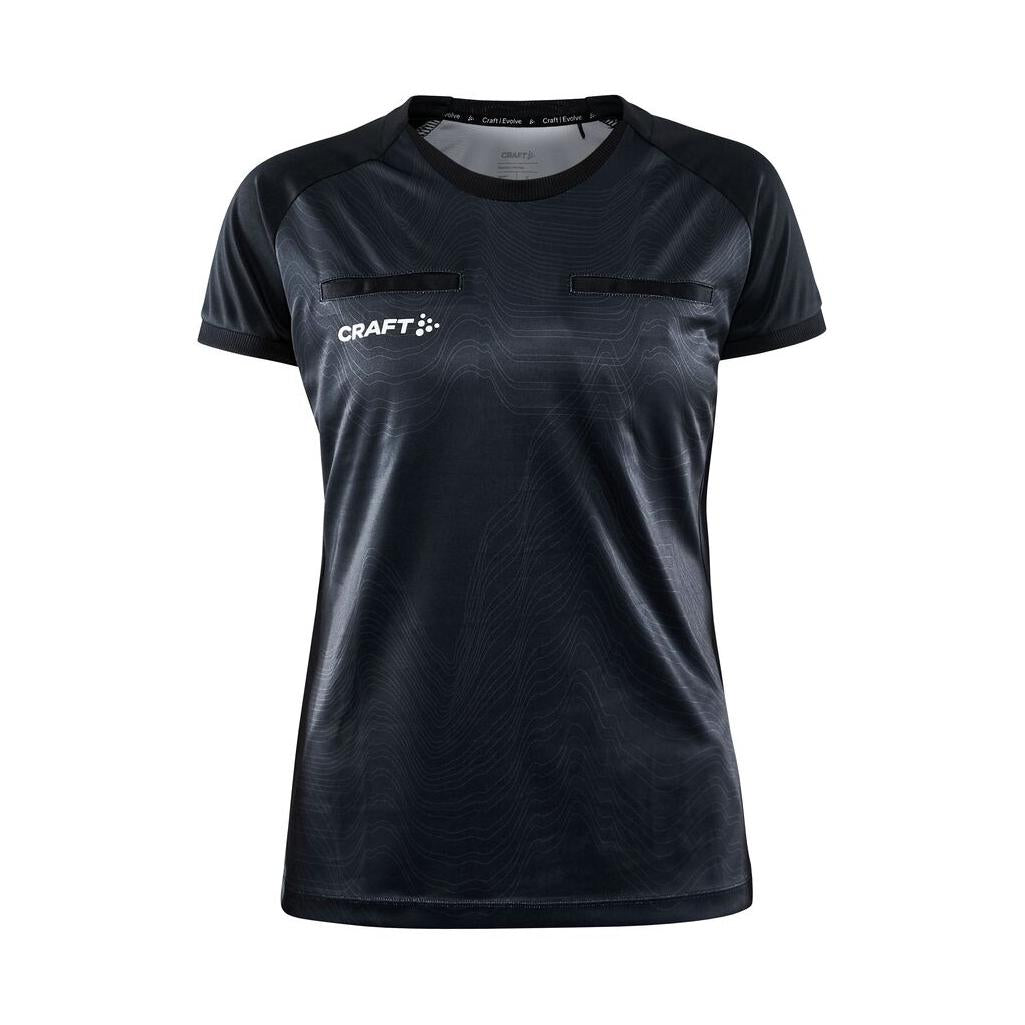 Evolve Referee Jersey W - Black - Front