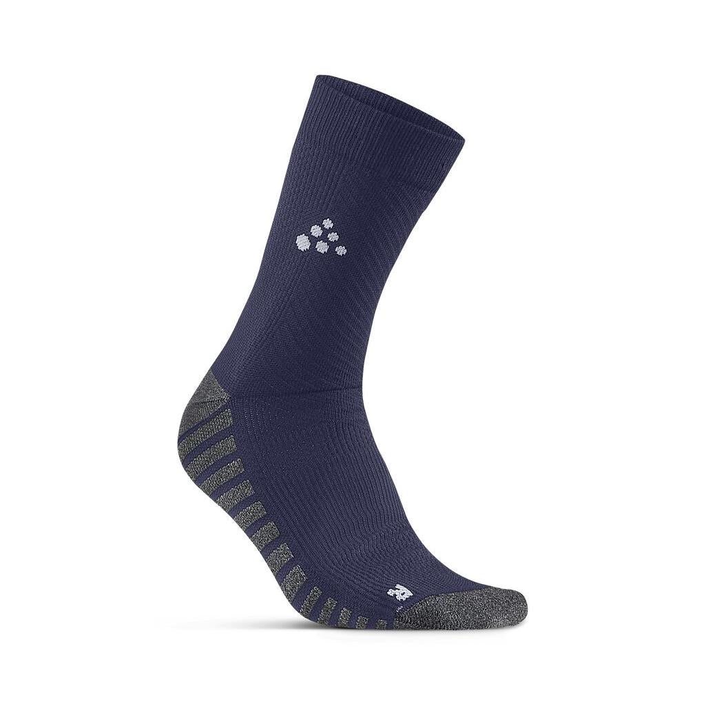 Progress Anti Slip Mid Sock - Navy - Front