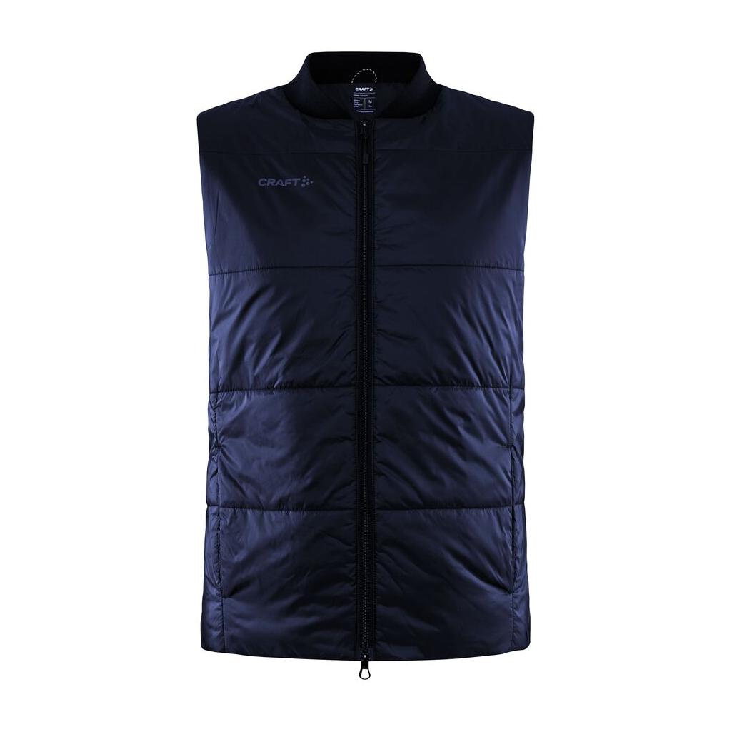 Core Light Padded Vest M - Dark Blue - Front