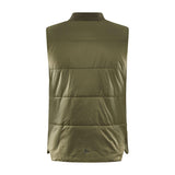 Core Light Padded Vest M - Dark Green - Back
