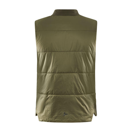 Core Light Padded Vest M - Dark Green - Back