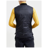 Core Light Padded Vest M - Black - Closeup 2