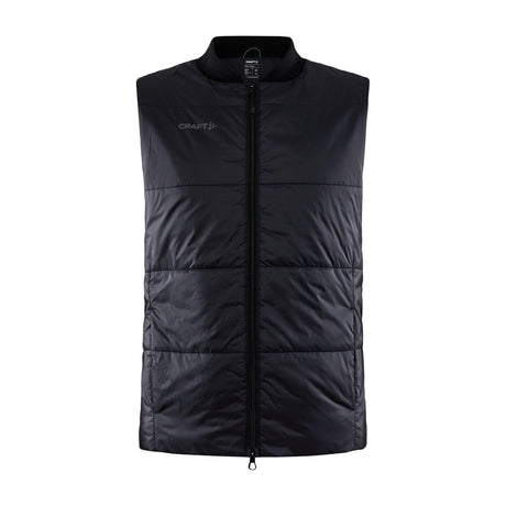 Core Light Padded Vest M - Black - Front