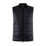 Core Light Padded Vest M - Black - Front