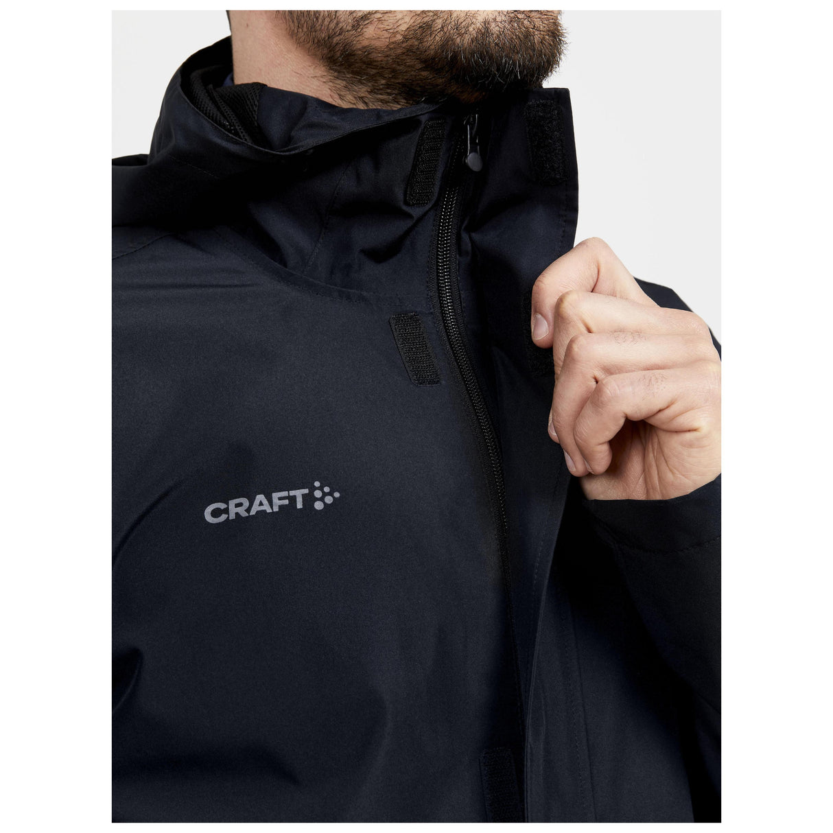 Core Explore Rain Set M - Black - Closeup 4