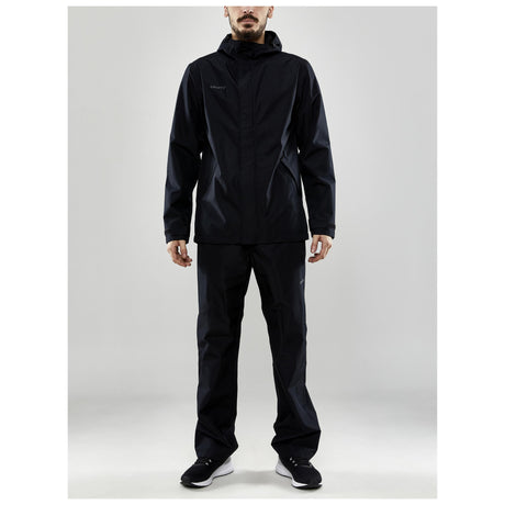 Core Explore Rain Set M - Black - Closeup 7