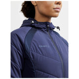 Adv  Explore Hybrid Jacket W - Dark Blue - Closeup 3