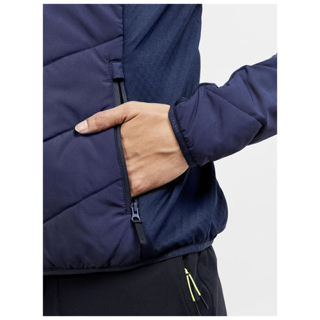 Adv  Explore Hybrid Jacket W - Dark Blue - Closeup 4