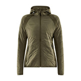 Adv  Explore Hybrid Jacket W - Dark Green - Front