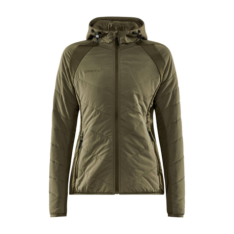 Adv  Explore Hybrid Jacket W - Dark Green - Front
