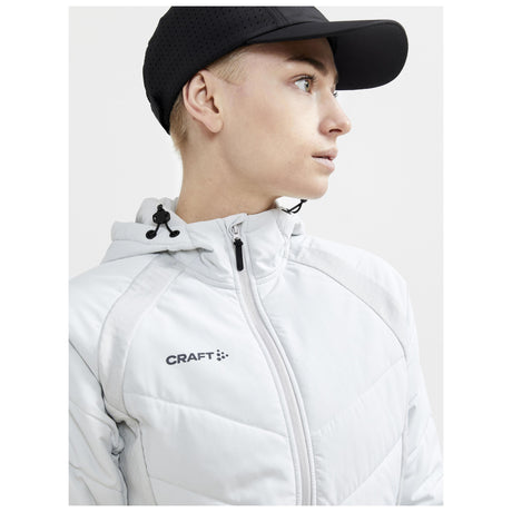 Adv  Explore Hybrid Jacket W - Ash - Closeup 3