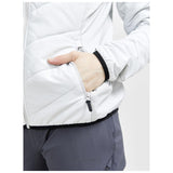 Adv  Explore Hybrid Jacket W - Ash - Closeup 4