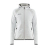 Adv  Explore Hybrid Jacket W - Ash - Front