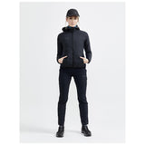 Adv  Explore Hybrid Jacket W - Black - Closeup 5