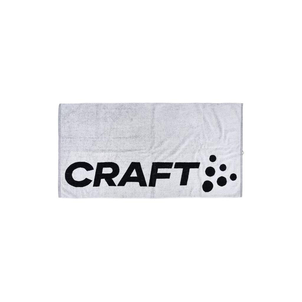 Bath Towel - White/Black - Front