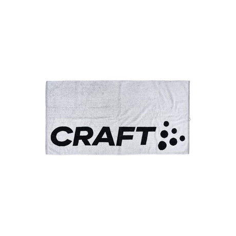 Bath Towel - White/Black - Front