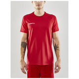 Progress Indoor Jersey M - Red - Closeup 1