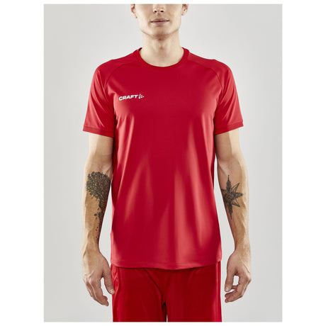 Progress Indoor Jersey M - Red - Closeup 1