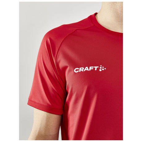 Progress Indoor Jersey M - Red - Closeup 4