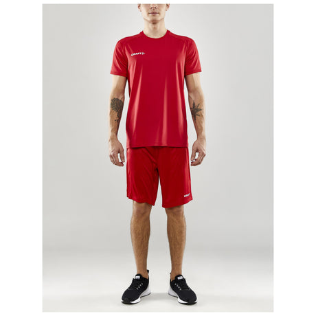 Progress Indoor Jersey M - Red - Closeup 6