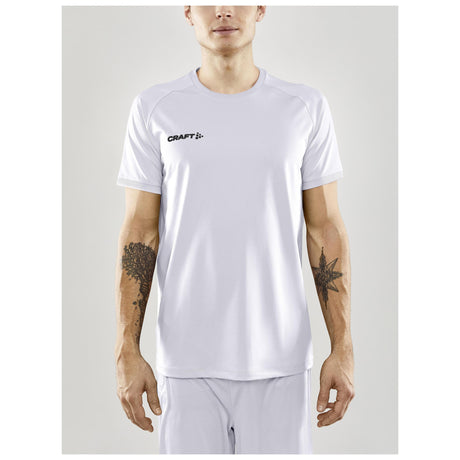 Progress Indoor Jersey M - White - Closeup 1