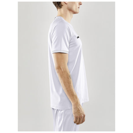 Progress Indoor Jersey M - White - Closeup 2