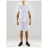 Progress Indoor Jersey M - White - Closeup 6