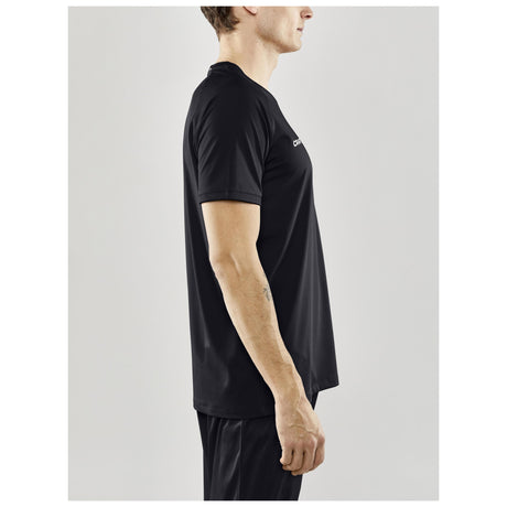 Progress Indoor Jersey M - Black - Closeup 2