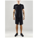 Progress Indoor Jersey M - Black - Closeup 6