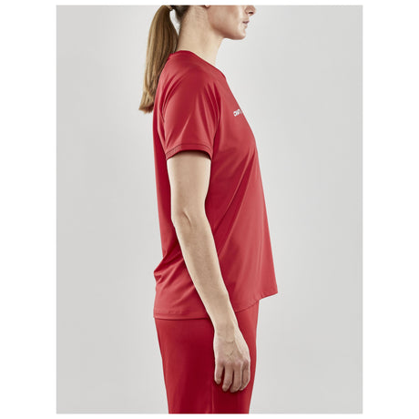 Progress Indoor Jersey W - Red - Closeup 2