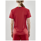 Progress Indoor Jersey W - Red - Closeup 3