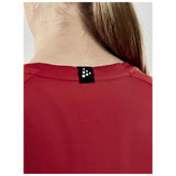 Progress Indoor Jersey W - Red - Closeup 5