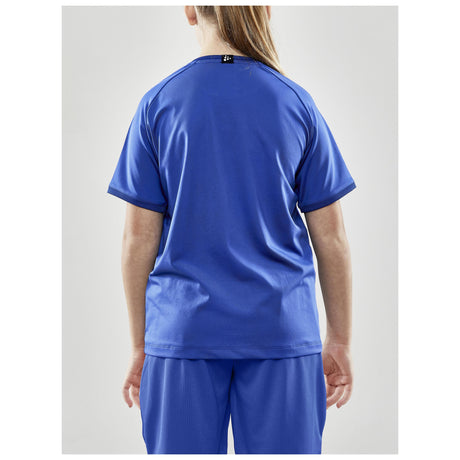 Progress Indoor Jersey Jr - Cobalt - Closeup 3