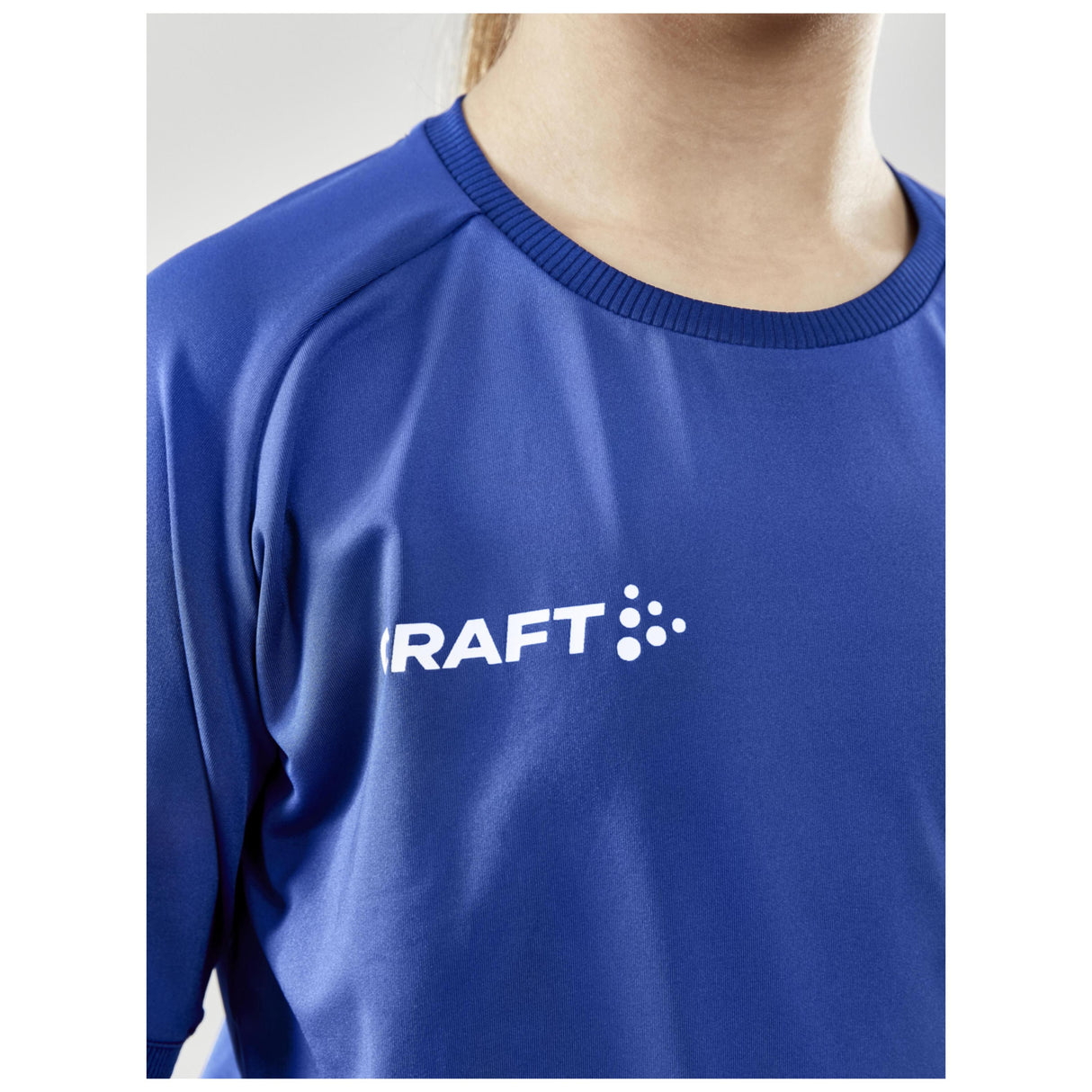 Progress Indoor Jersey Jr - Cobalt - Closeup 4