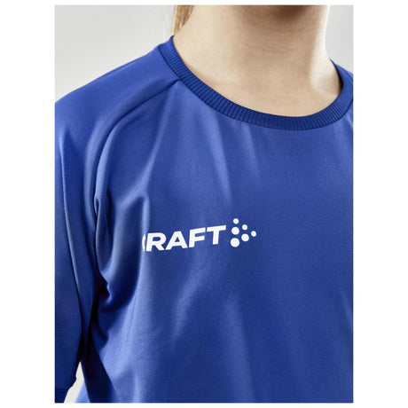 Progress Indoor Jersey Jr - Cobalt - Closeup 4