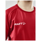 Progress Indoor Jersey Jr - Red - Closeup 4