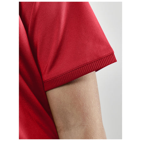 Progress Indoor Jersey Jr - Red - Closeup 5