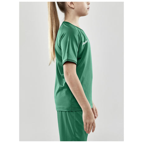 Progress Indoor Jersey Jr - Green - Closeup 2