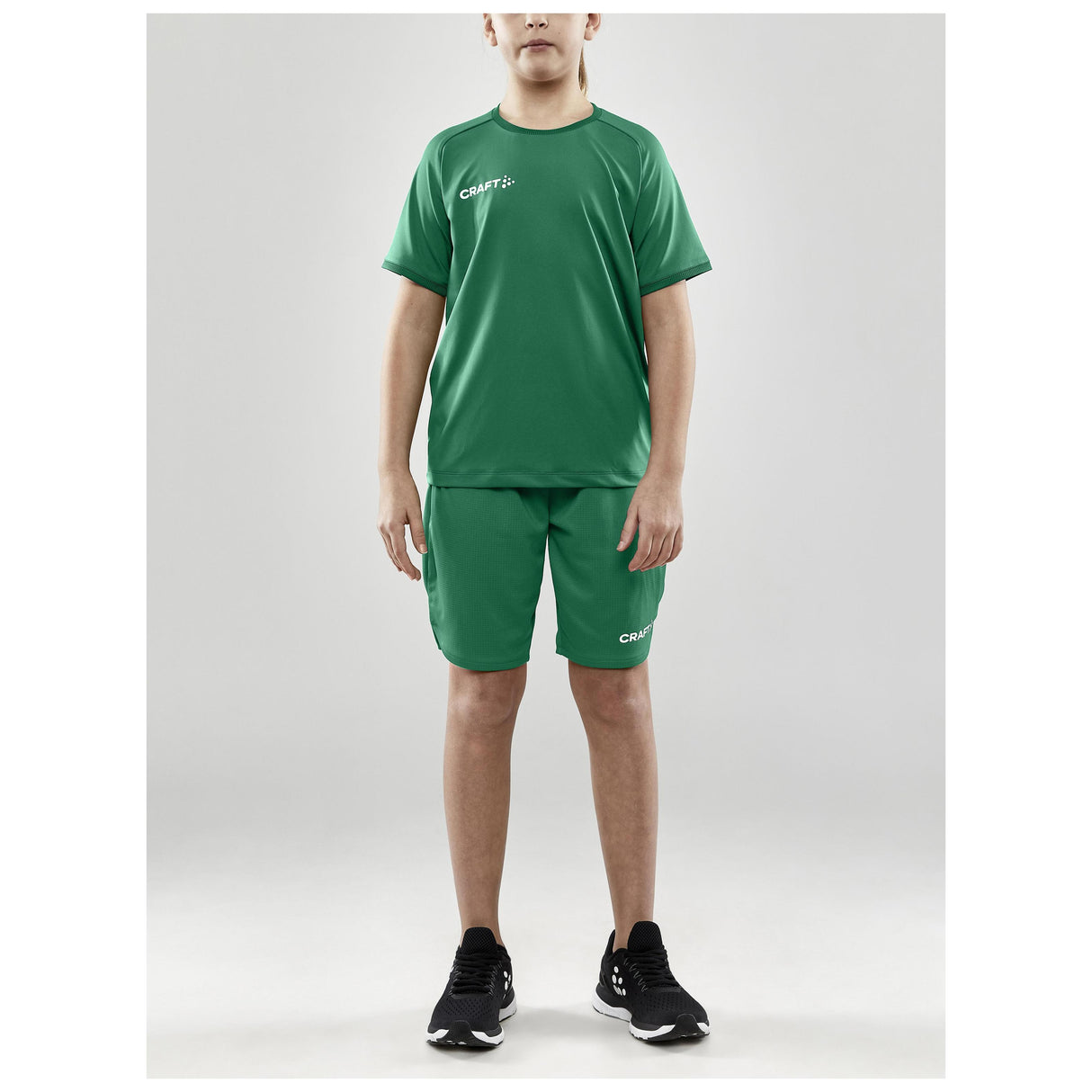 Progress Indoor Jersey Jr - Green - Closeup 6