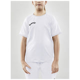 Progress Indoor Jersey Jr - White - Closeup 1