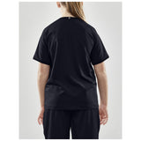 Progress Indoor Jersey Jr - Black - Closeup 3