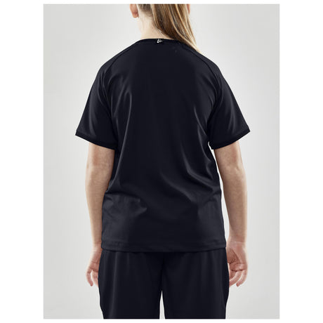 Progress Indoor Jersey Jr - Black - Closeup 3